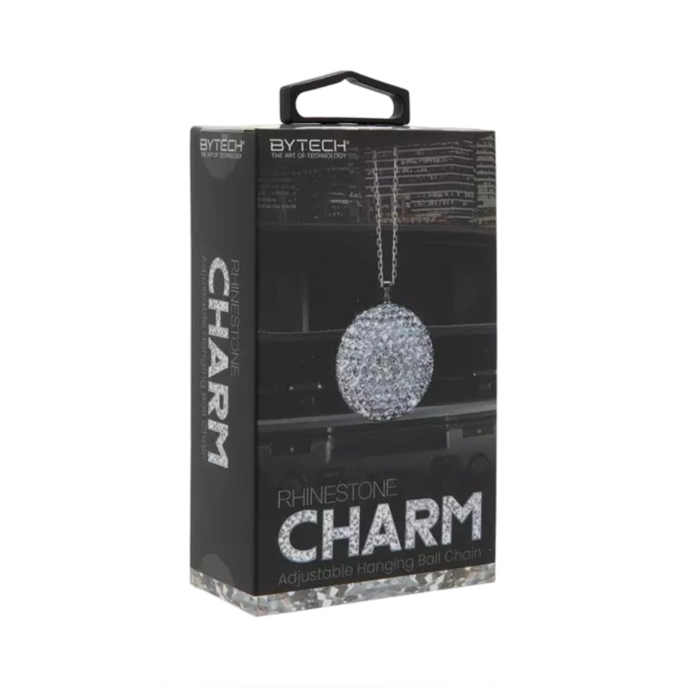 BYTECH Rhinestone Charm – Adjustable Hanging Ball Chain